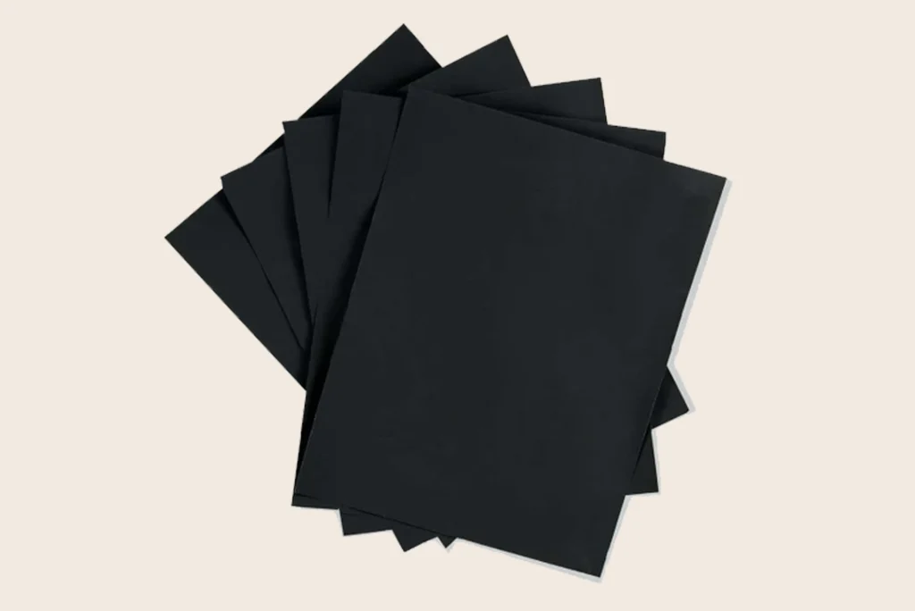 Black Kraft Paper