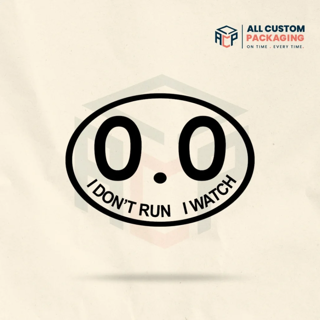 0.0 Bumper Sticker