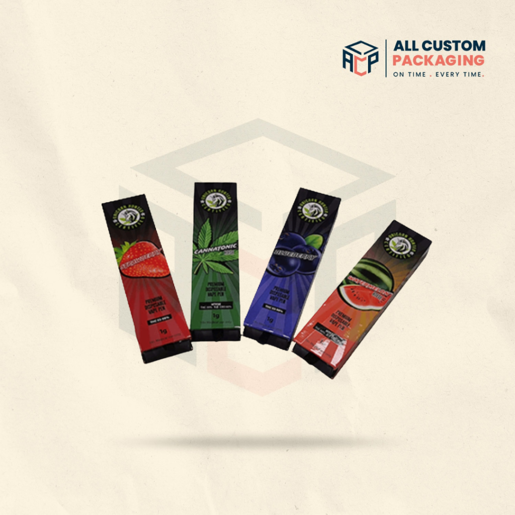 1 Gram Vape Cartridge Packaging