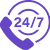 24/7 support