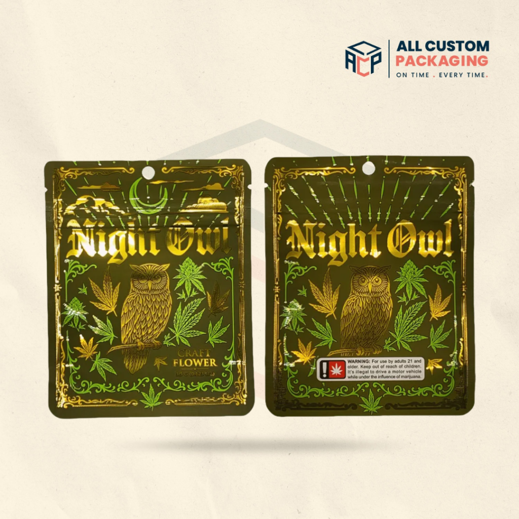 3.5g Mylar Bags