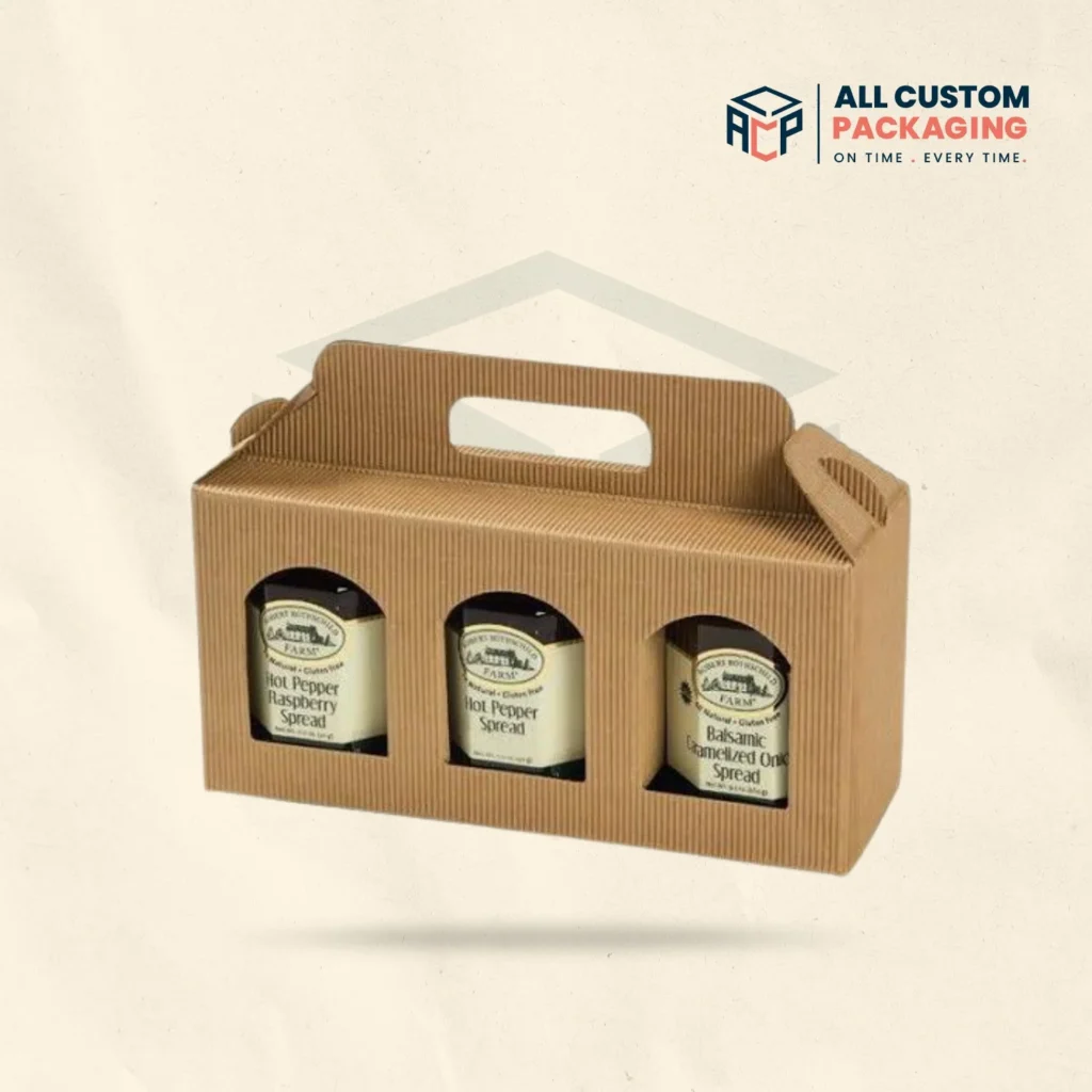 3 Jar Gift Box Packaging