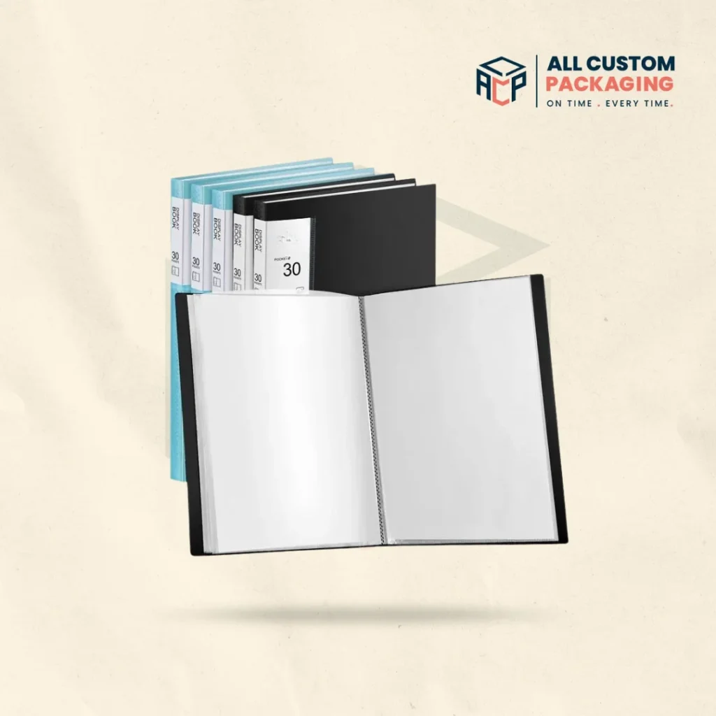 A4 Presentation Folder With Plastic Sleeves