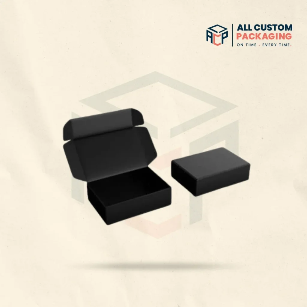 Black Product Boxes
