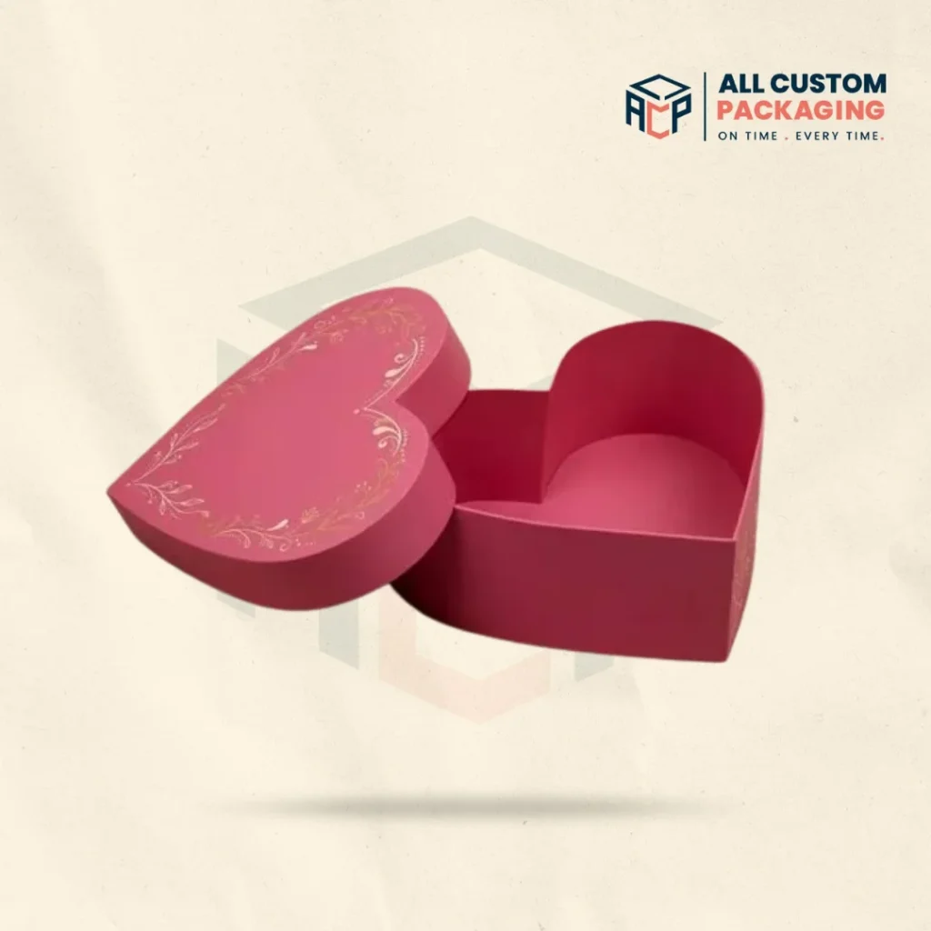 Empty Heart Shaped Candy Boxes