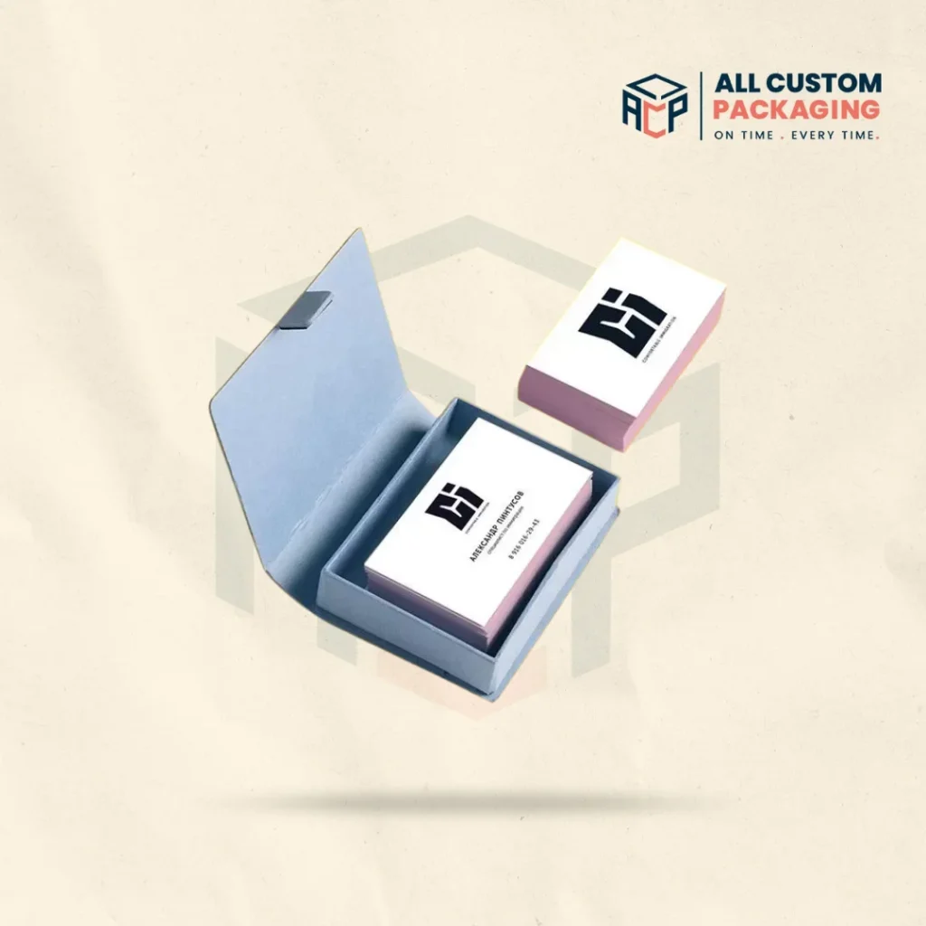 Custom Printed Business Card Boxes