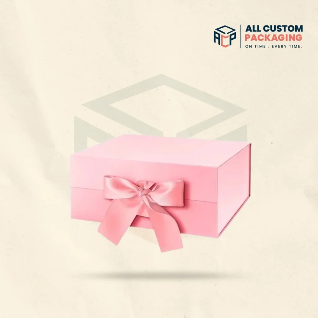Candle Box With Ribbon