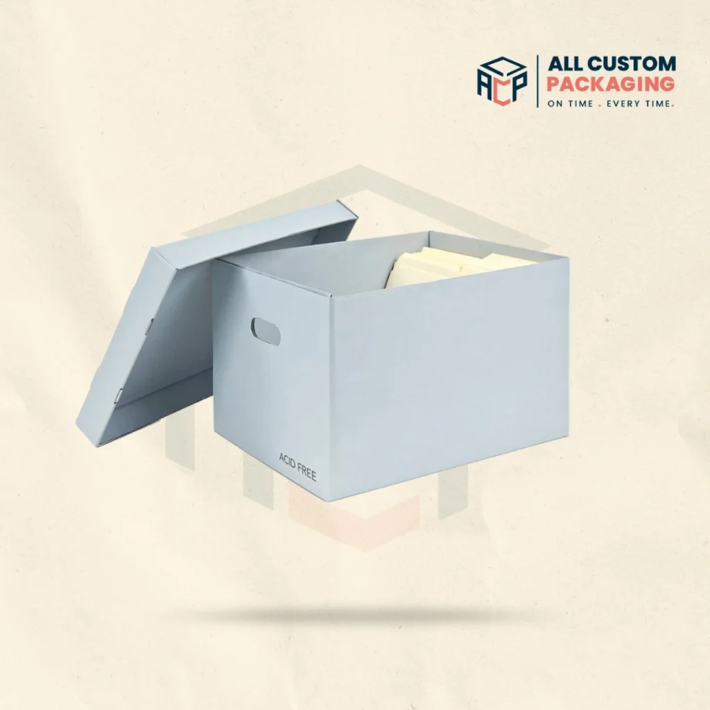Cardboard Archive Boxes With Lids