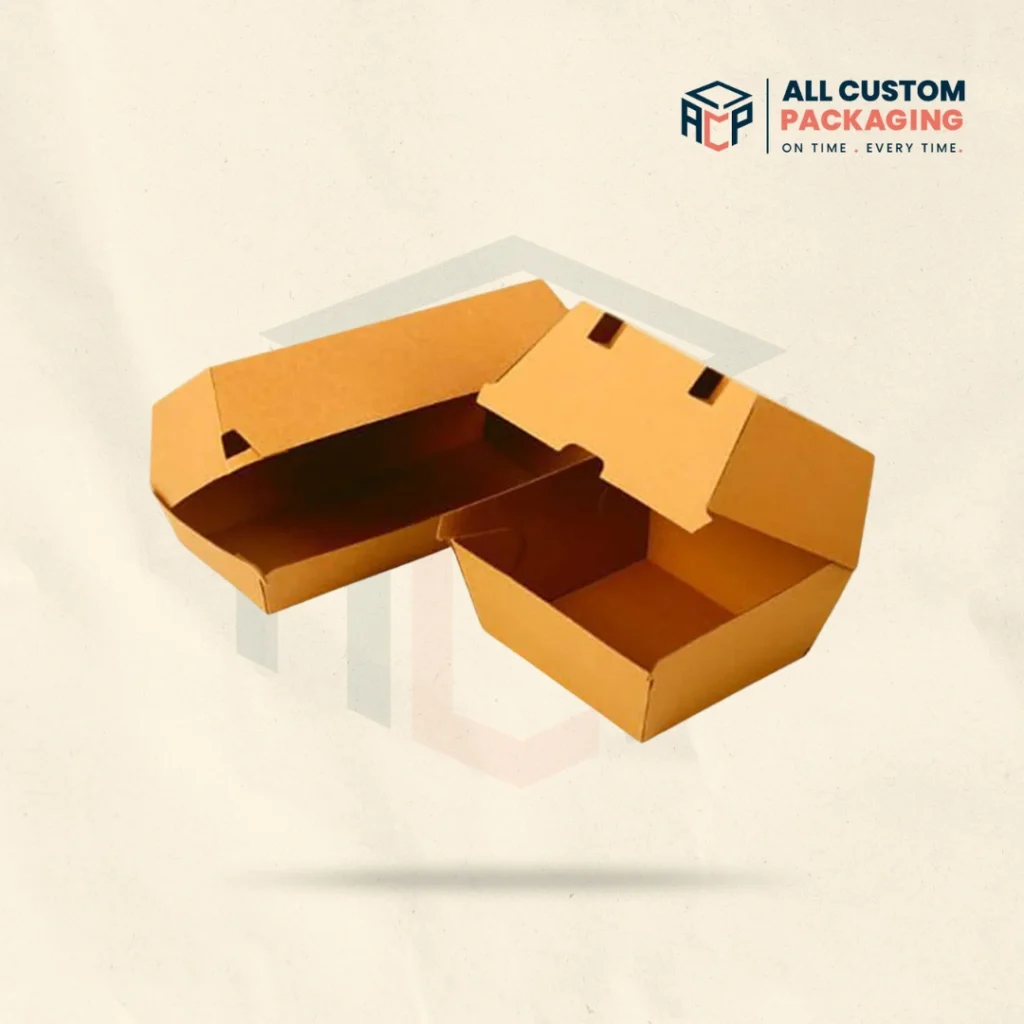 Cardboard Burger Boxes