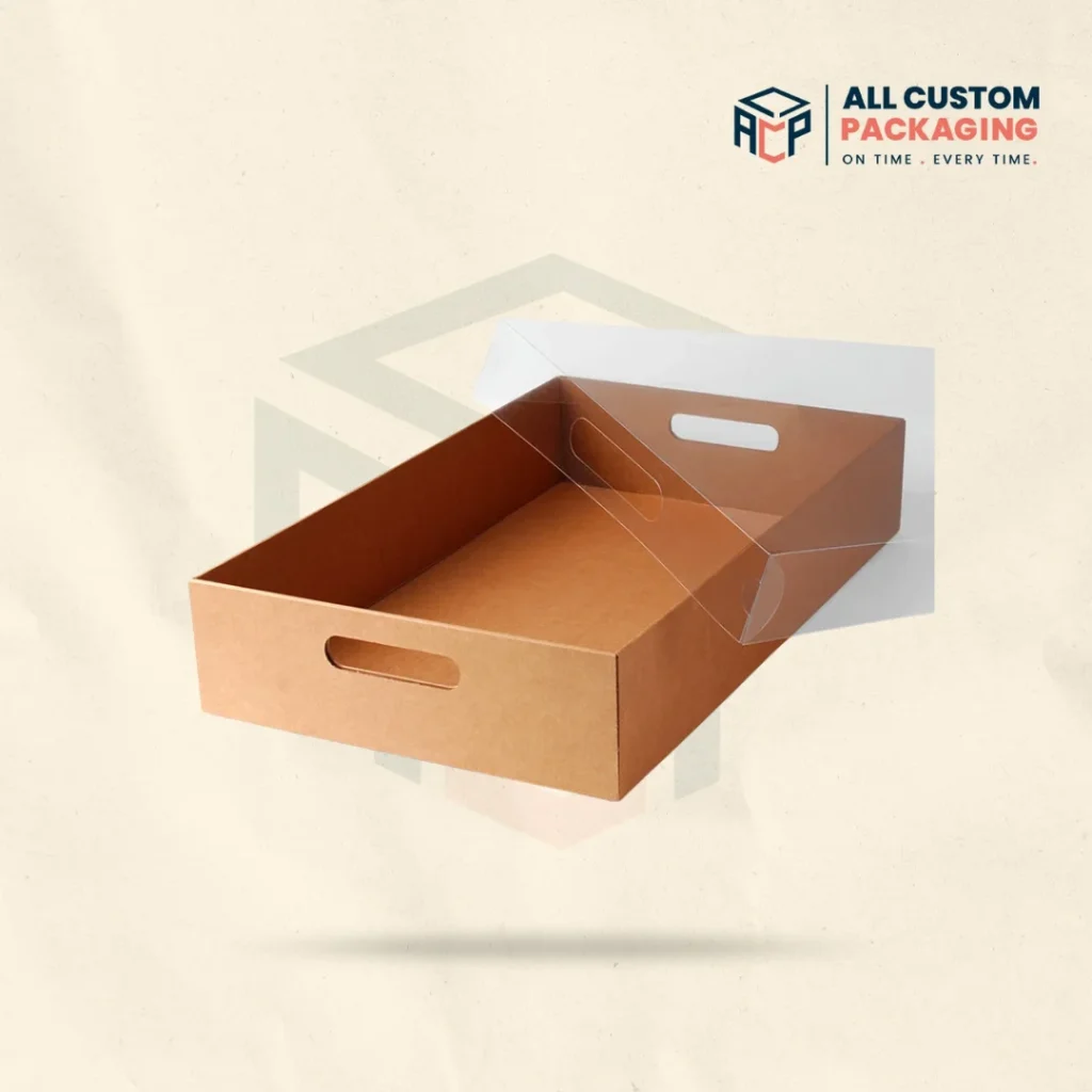 Cardboard Display Boxes With Clear Lids