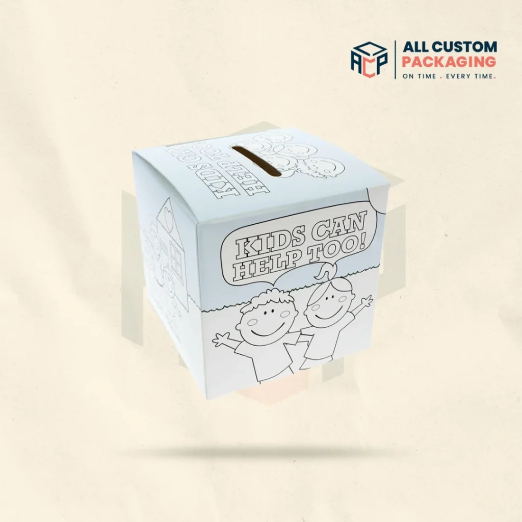 Cardboard Donation Boxes