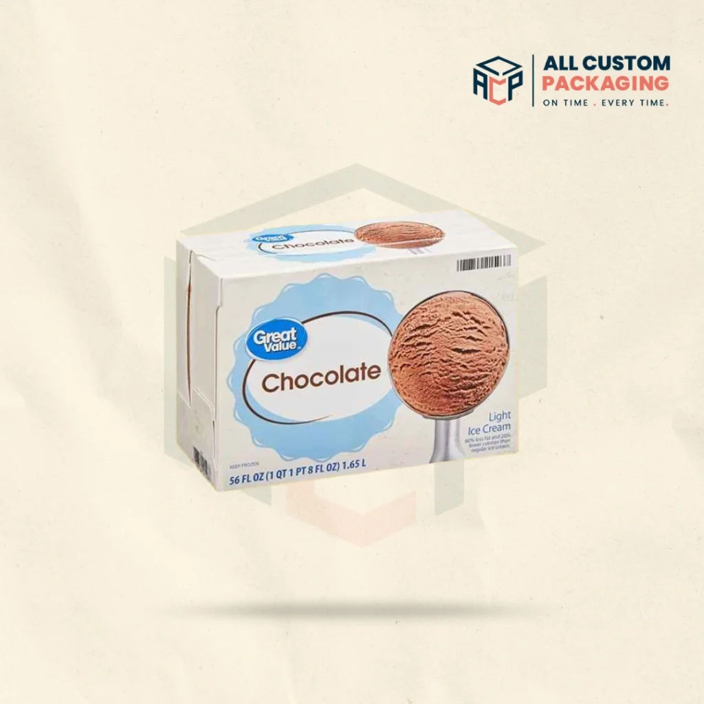 Cardboard Ice Cream Boxes
