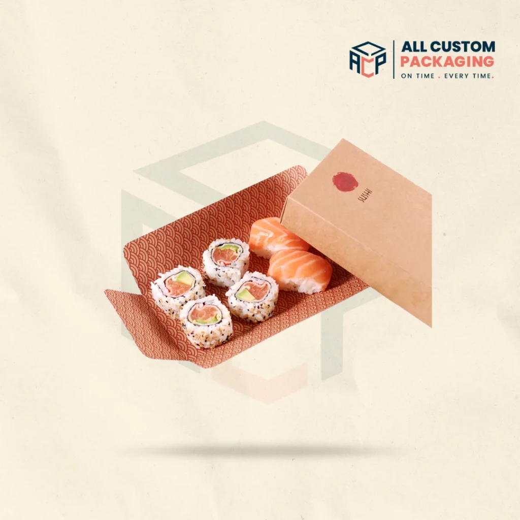 Cardboard Sushi Box