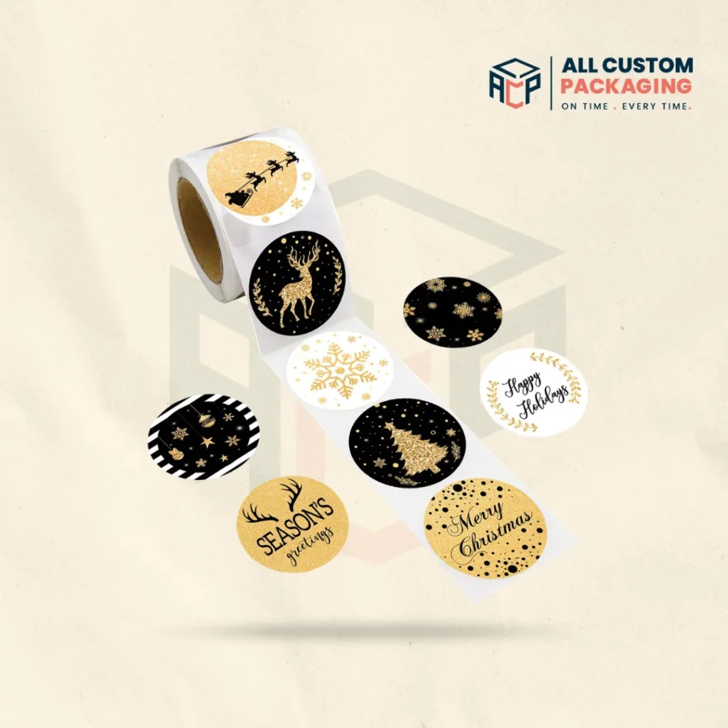 Christmas Envelope Stickers