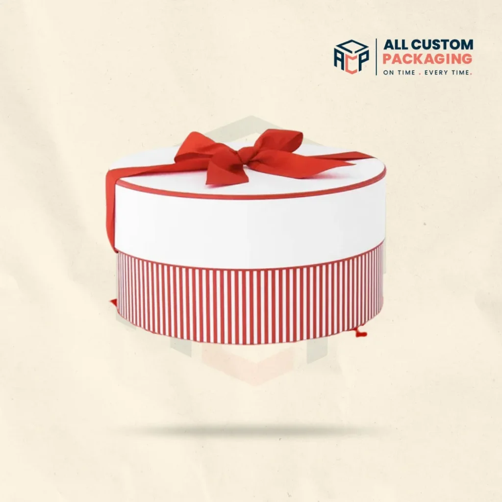 Christmas Round Boxes