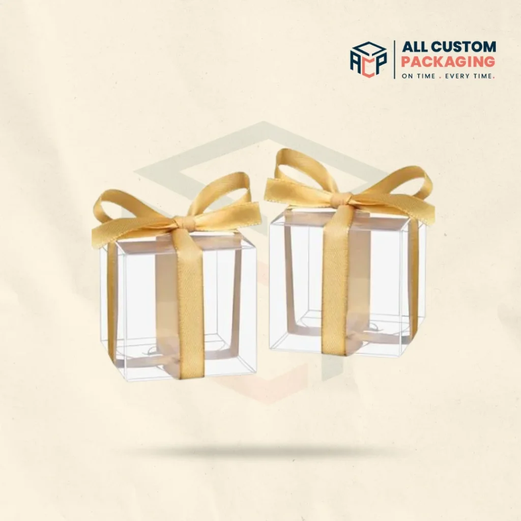 Clear Rectangle Favour Boxes