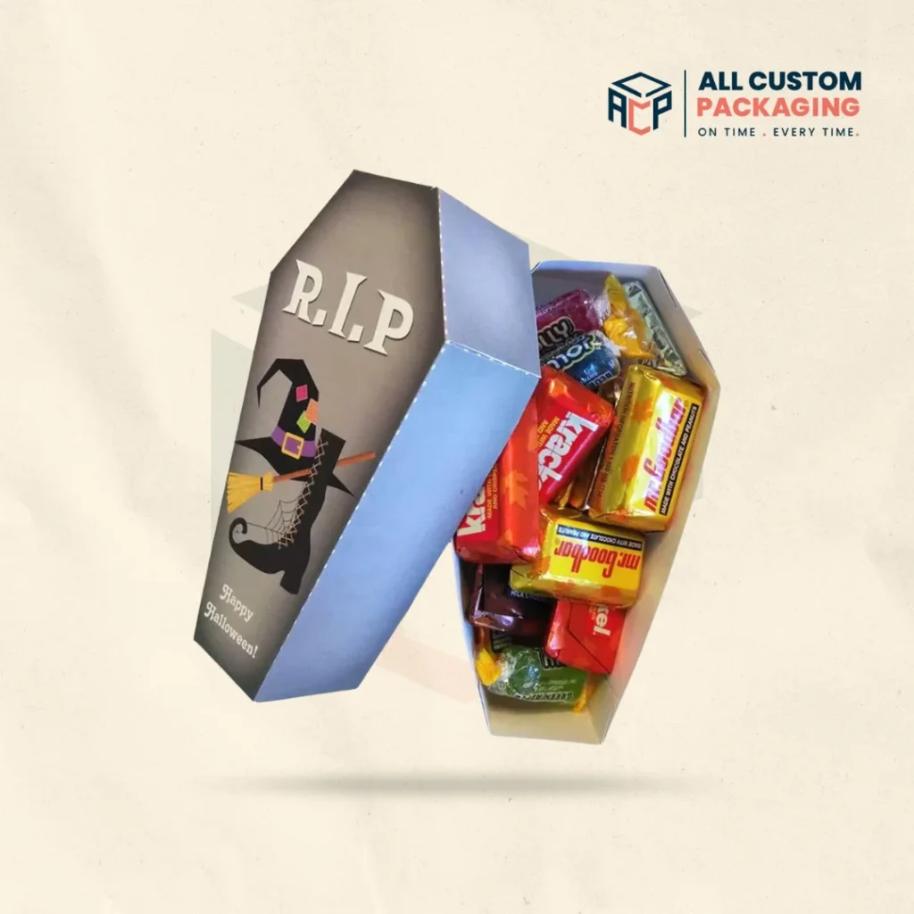Coffin Shaped Treat Boxes