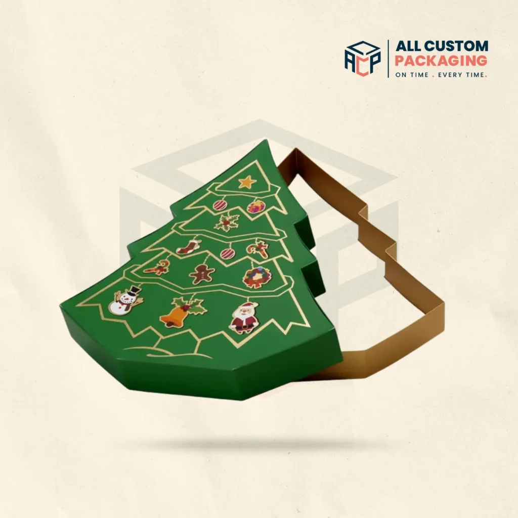 Christmas Tree Shaped Gift Boxes