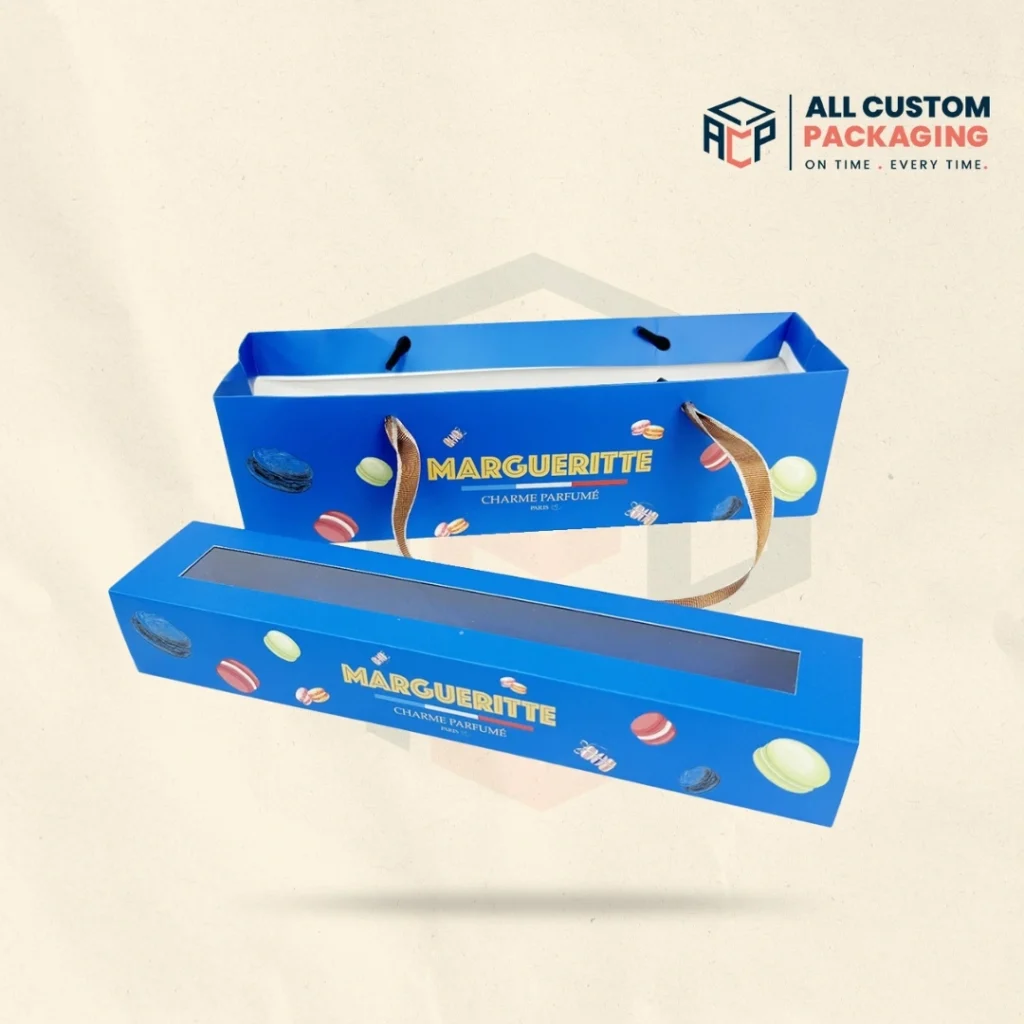 Empty Macaron Boxes