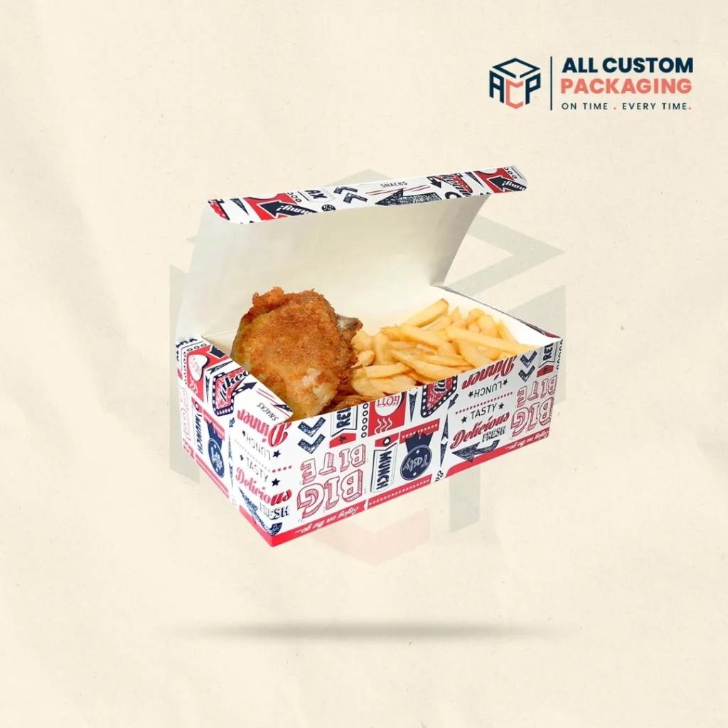 Fish And Chip Takeaway Boxes