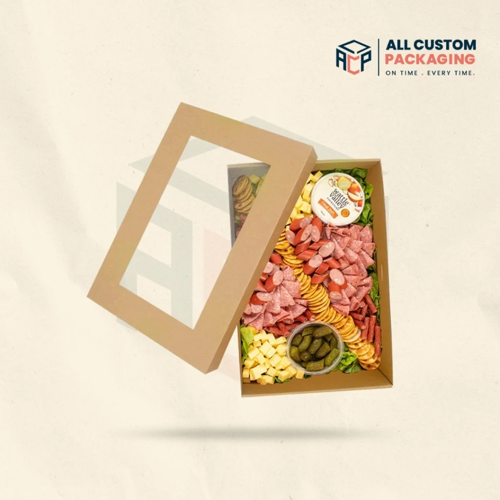 Food Platter Boxes With Window
