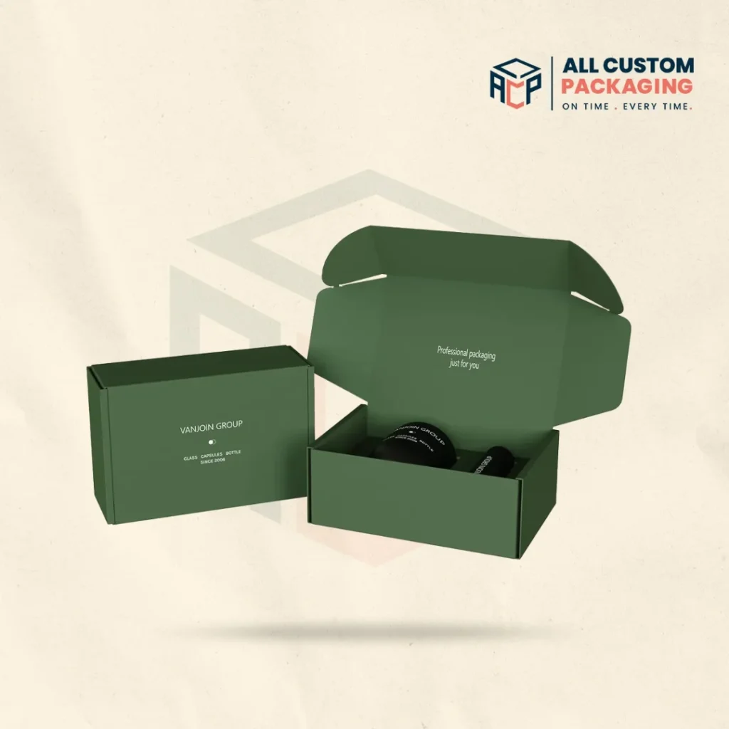 Green Mailer Boxes