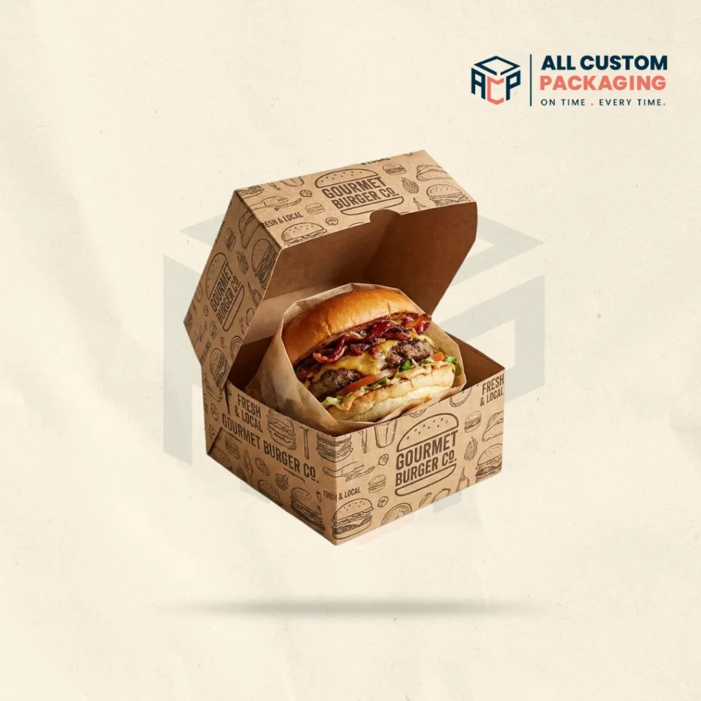 Kraft Burger Boxes