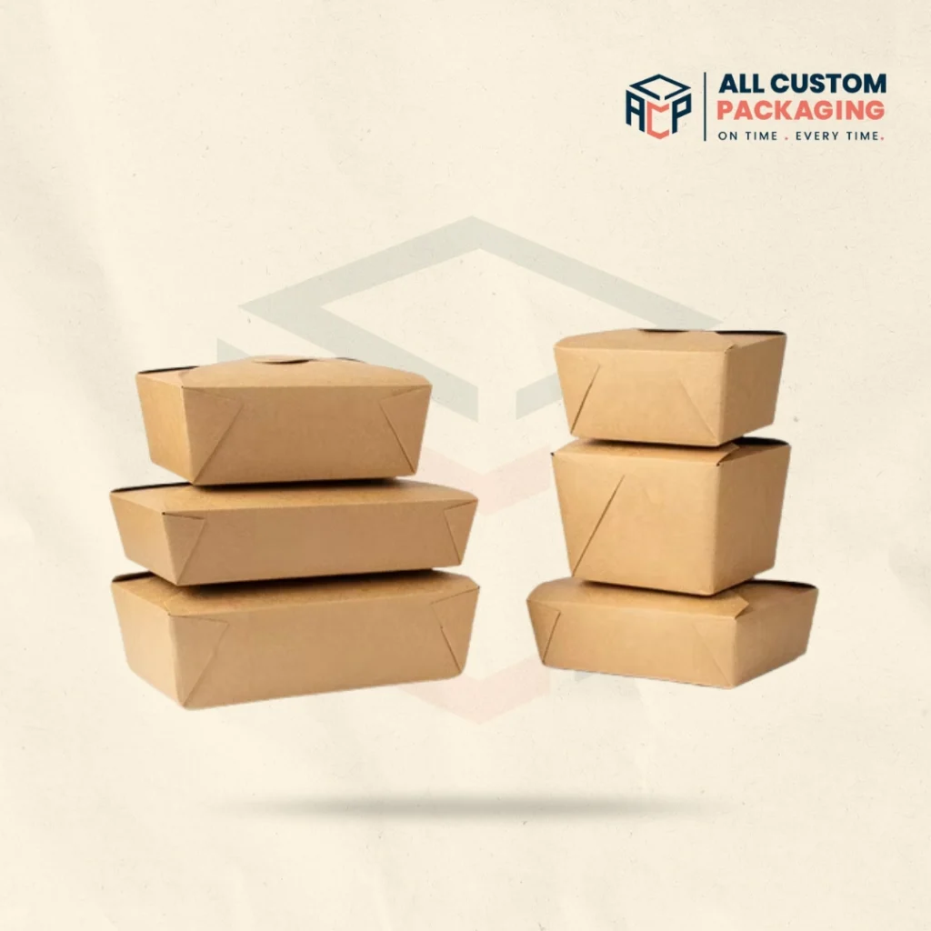 Kraft Paper Food Boxes