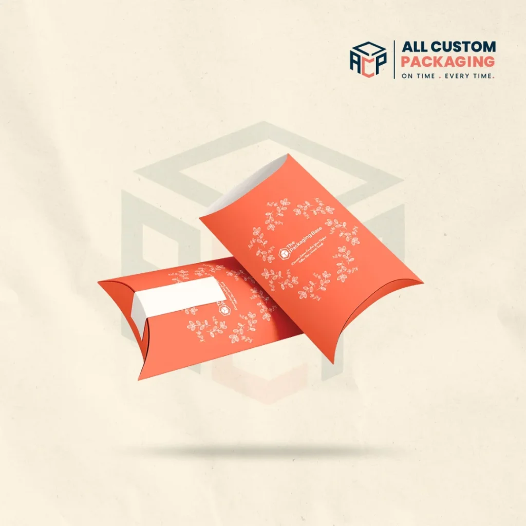 Custom Printed Pillow Boxes
