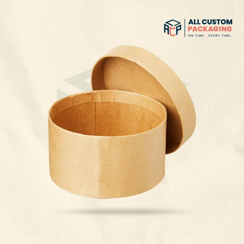 Round Kraft Boxes