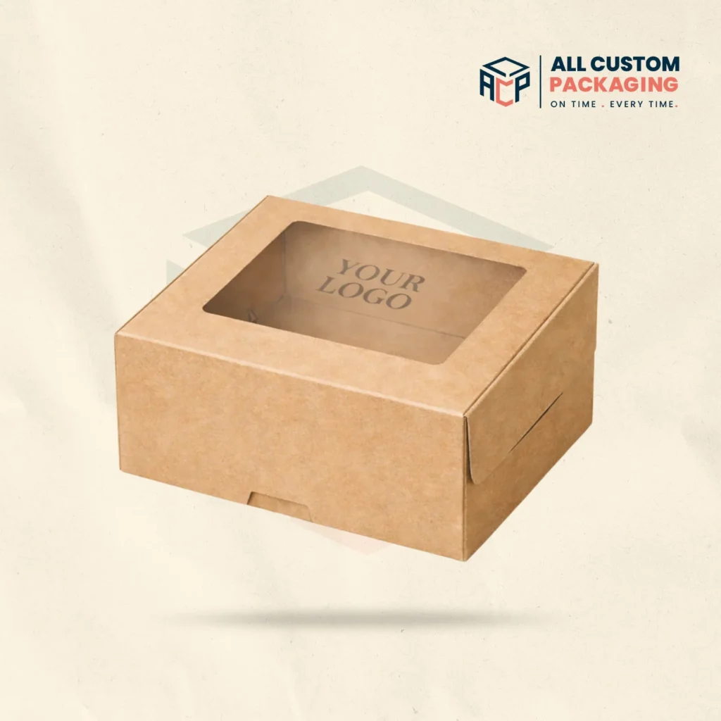 Square Cake Boxes With Window