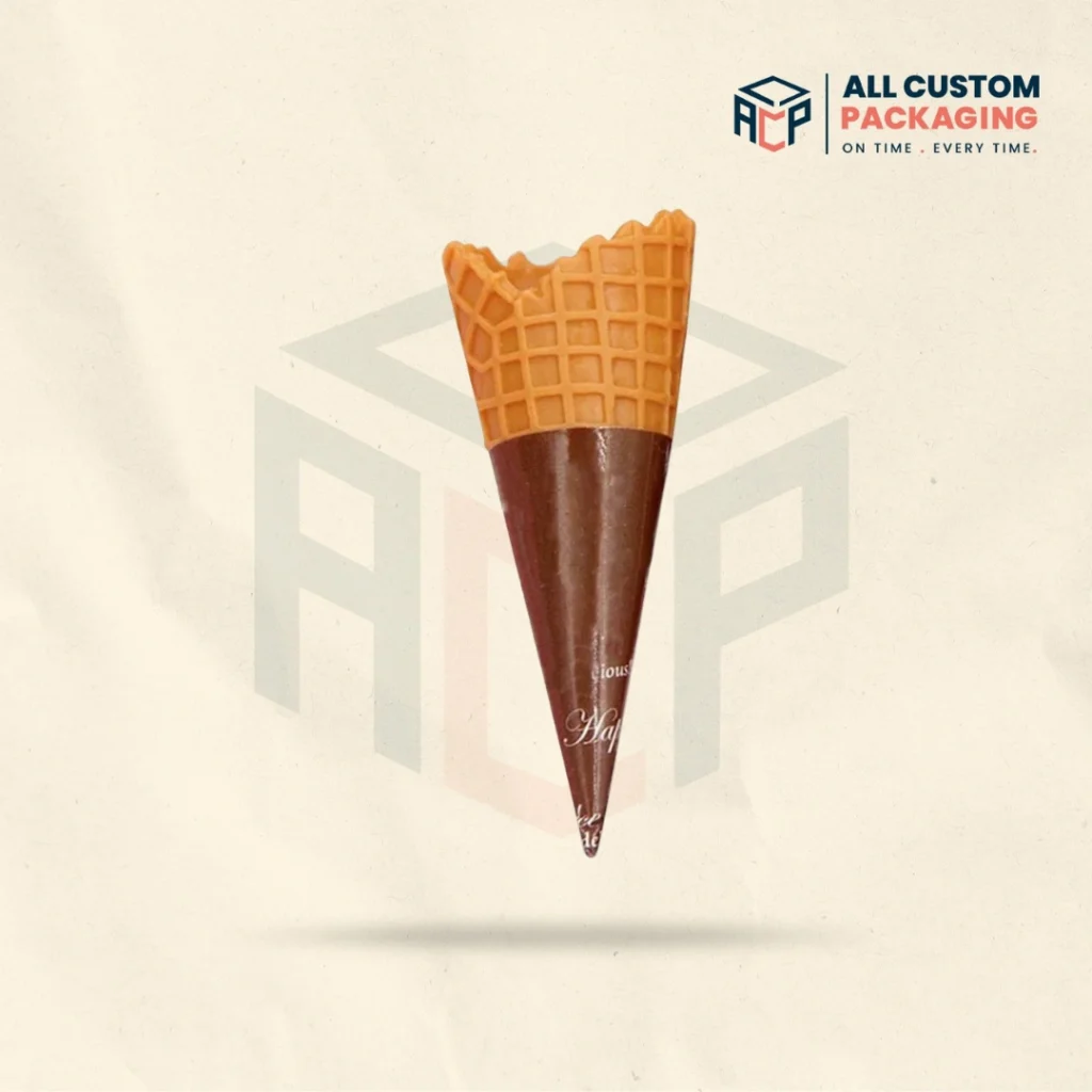 Waffle Cone Paper Sleeves