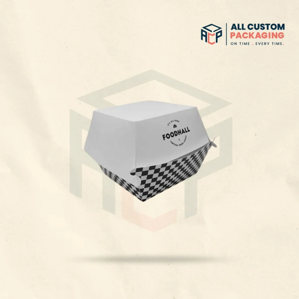 White Burger Boxes