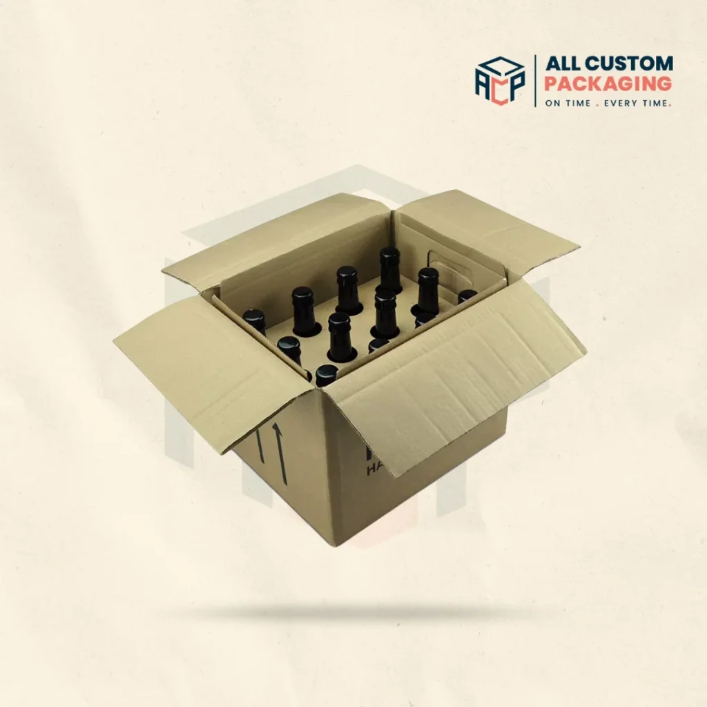 Bottle Boxes With Dividers