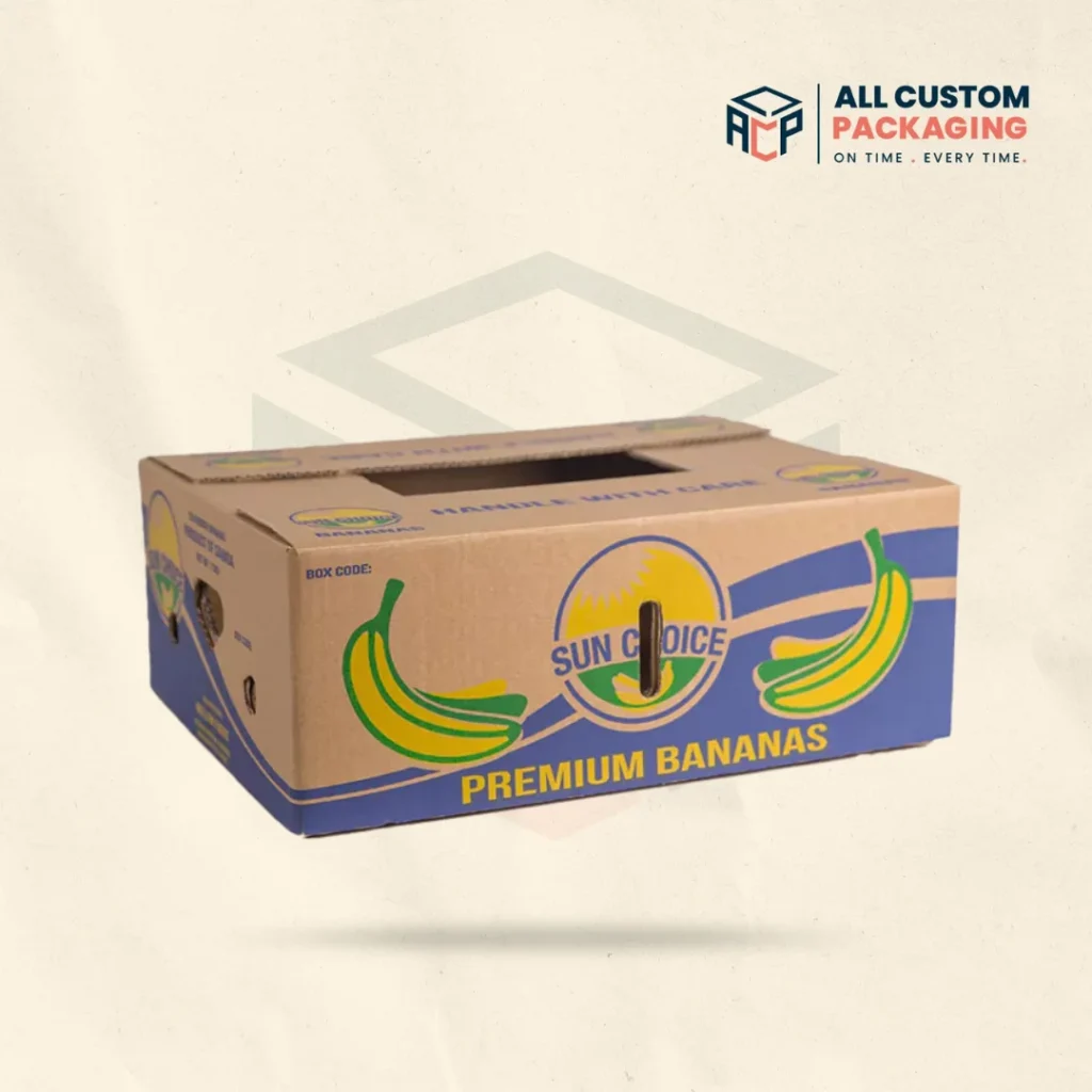 Empty Banana Boxes