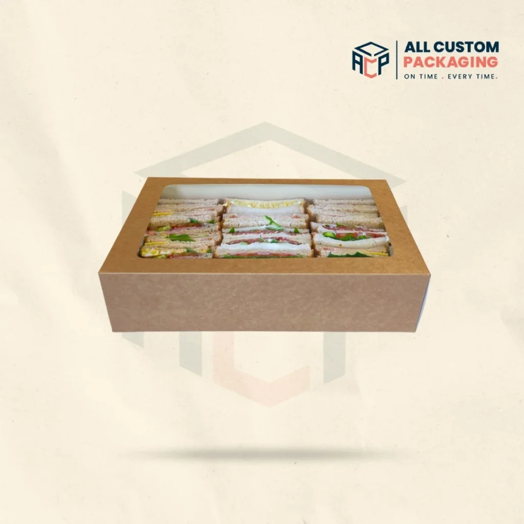 Cardboard Sandwich Platter Boxes