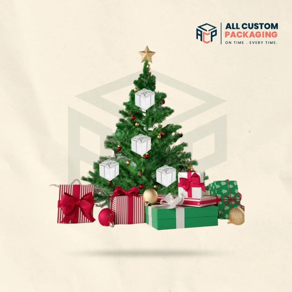 Mini Cardboard Boxes for Decorations Christmas Tree​