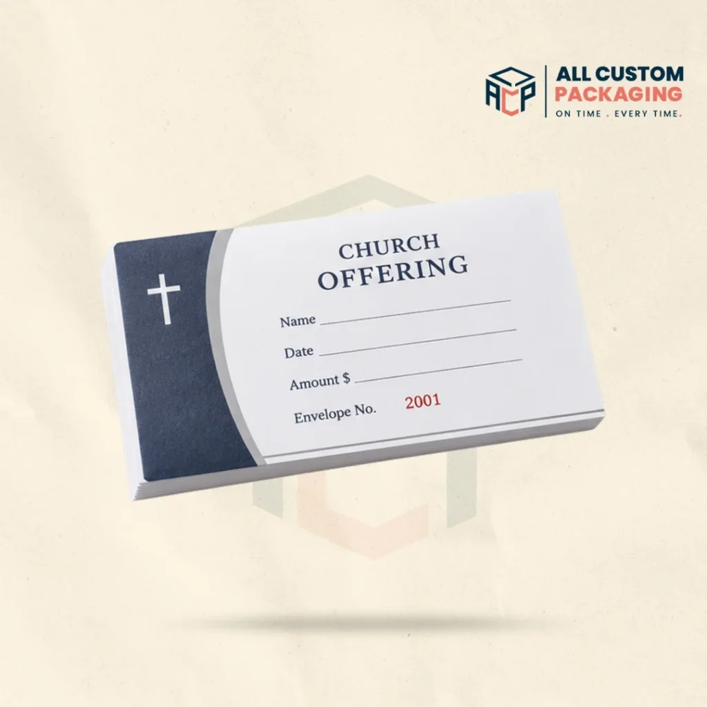 Numbered Church Offering Envelopes