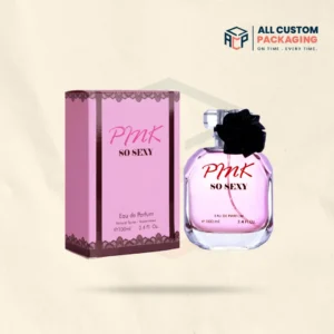 Pink perfume boxes for stylish and secure fragrance packaging