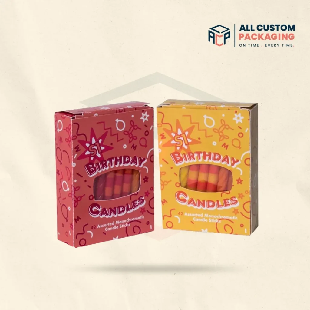 Birthday Candle Packaging