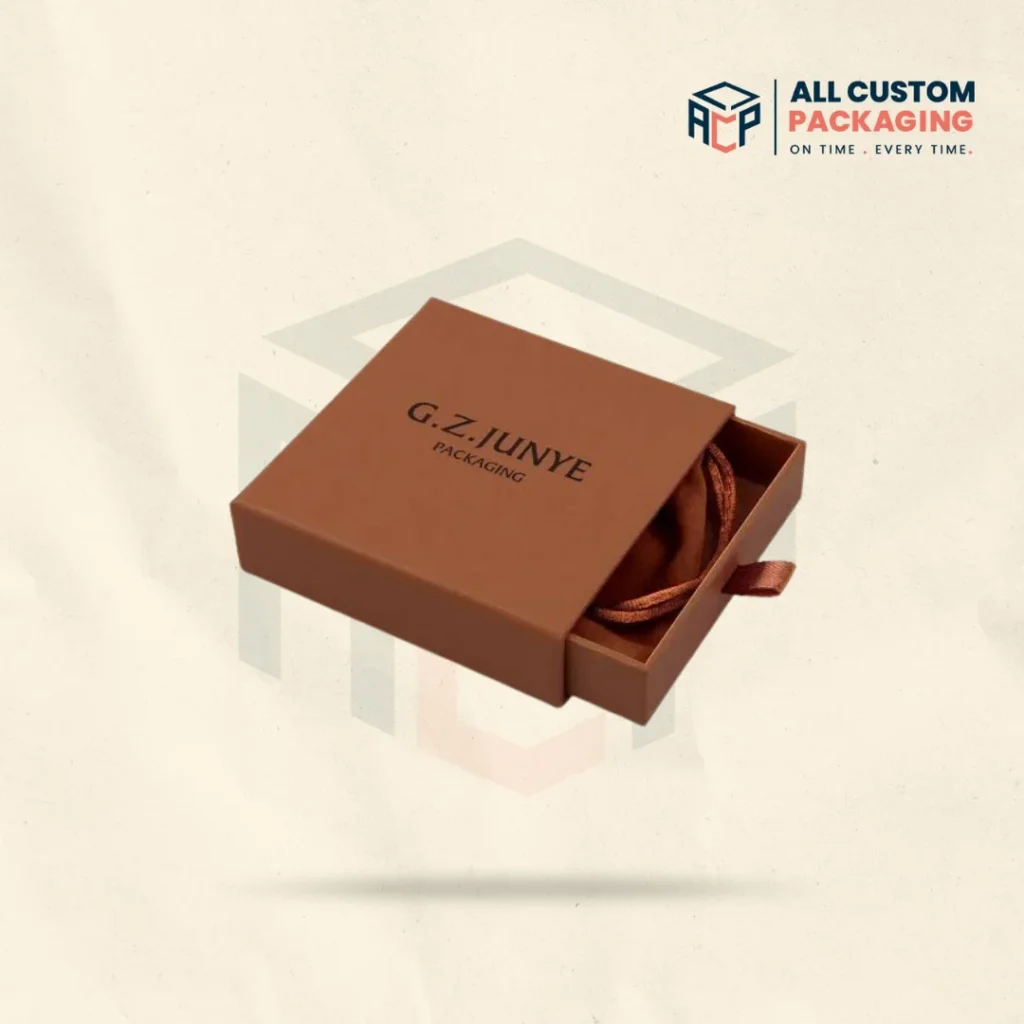 Brown Paper Jewellery Boxes