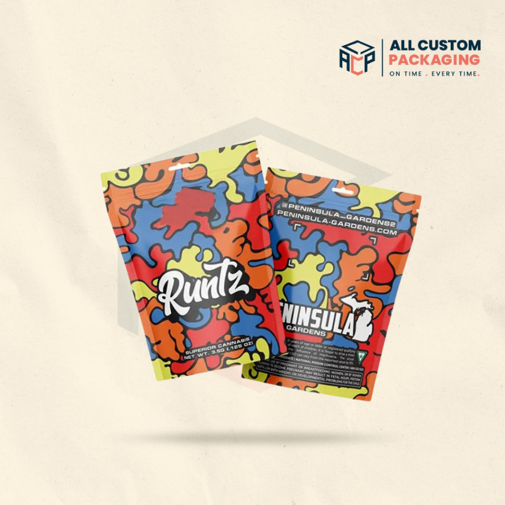 Child Resistant Mylar Bags