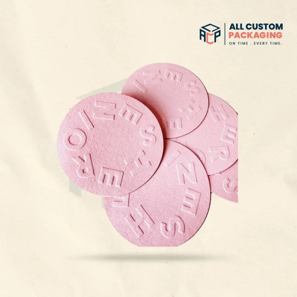 Embossed Paper Stickers