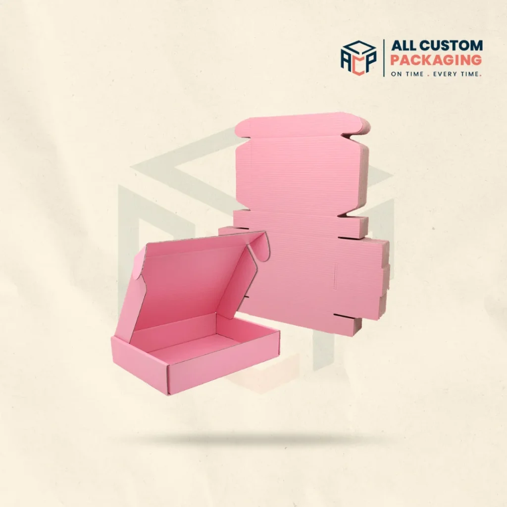 Pink Mailer Boxes