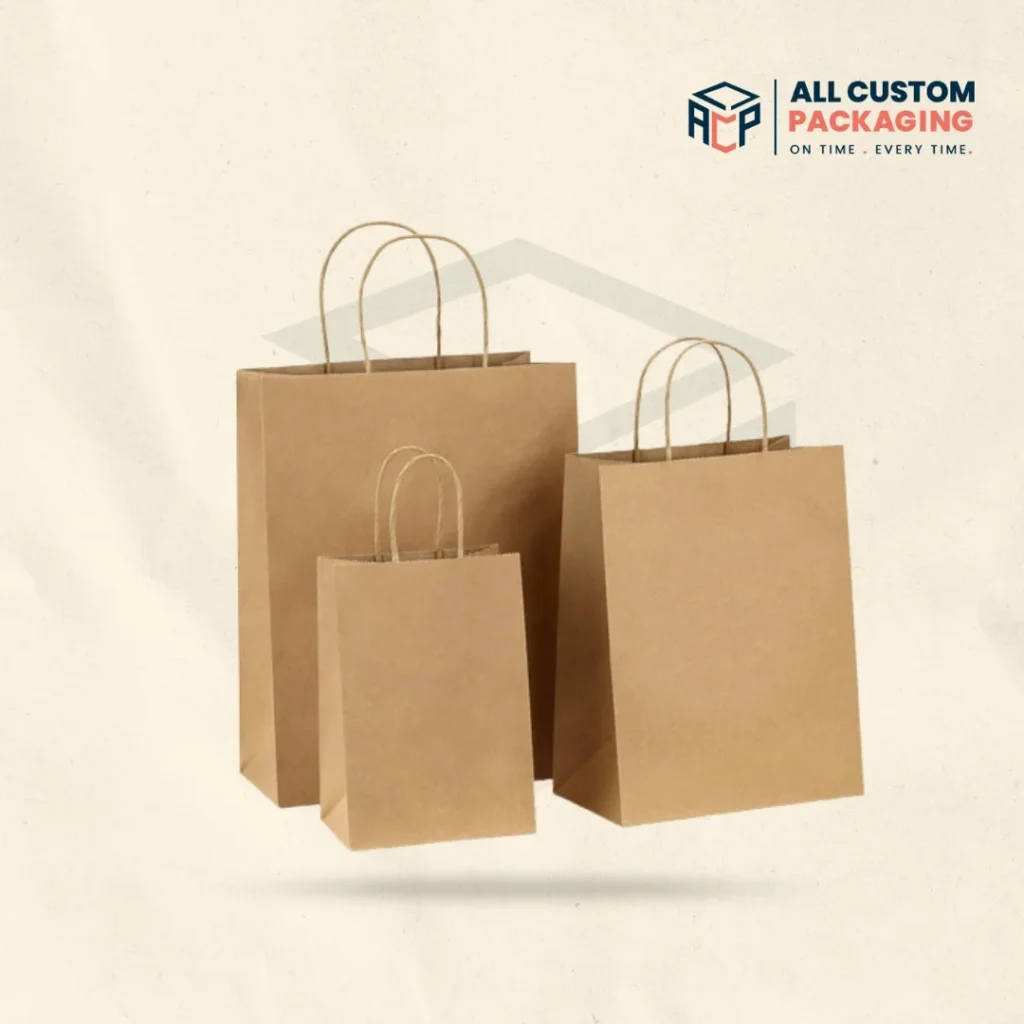 Small Brown Paper Carrier Bags