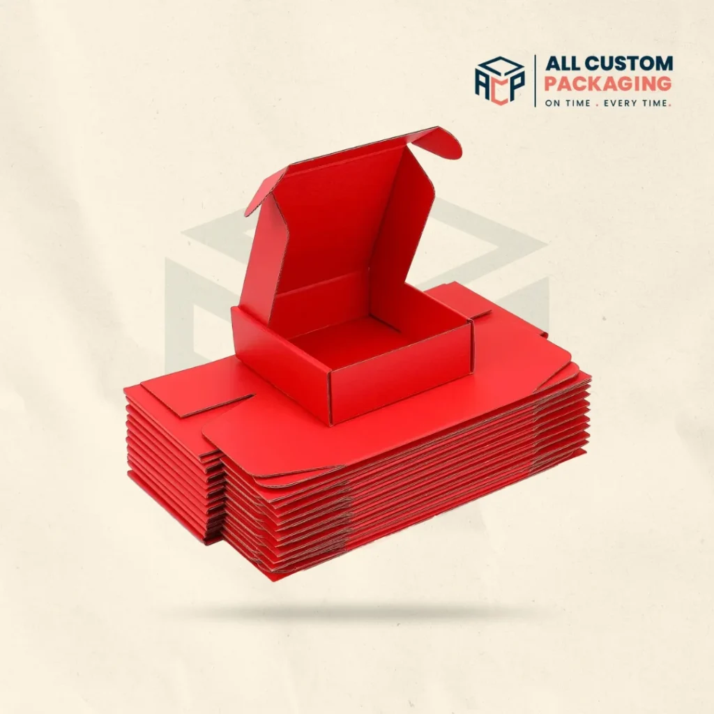 Red Mailer Boxes