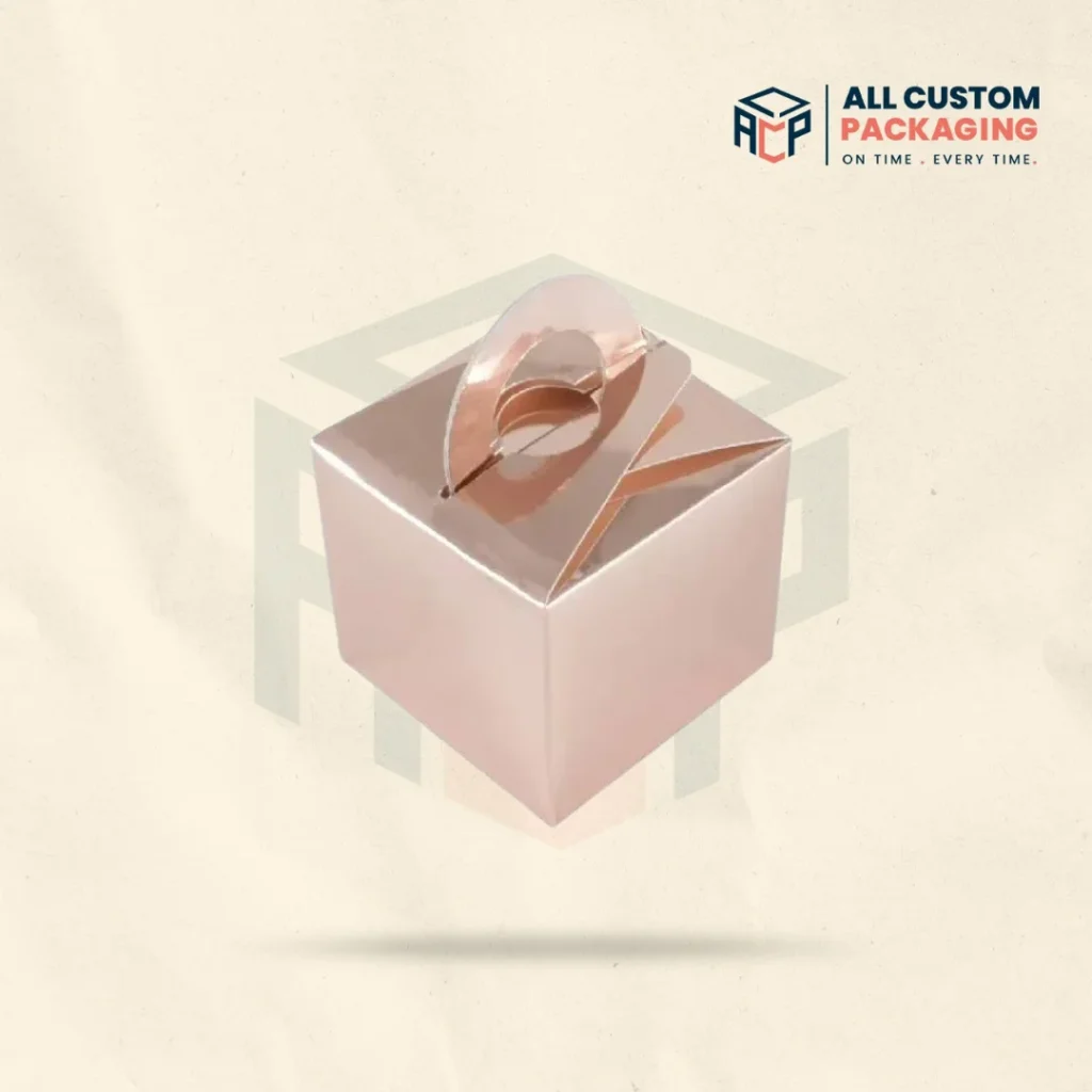 Small Brown Favour Boxes