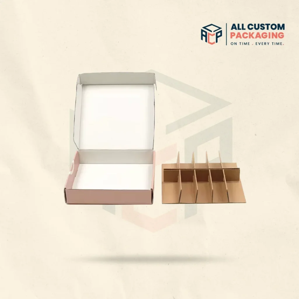 Small Cardboard Box With Dividers