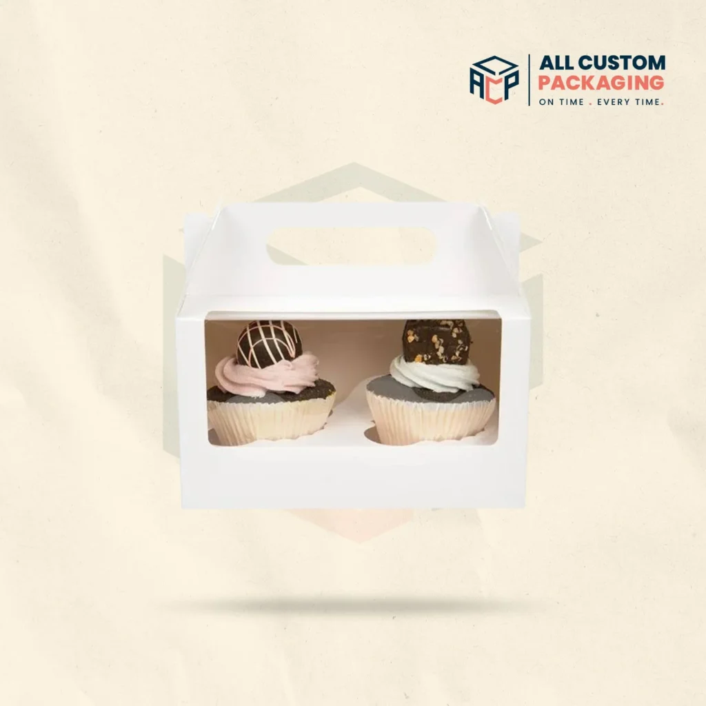 2 hole cupcake boxes
