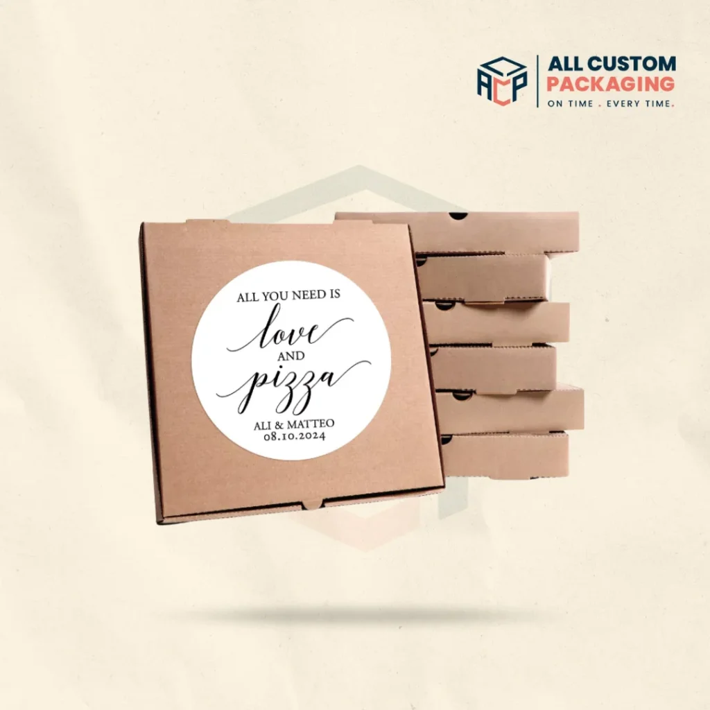 Wedding Pizza Boxes